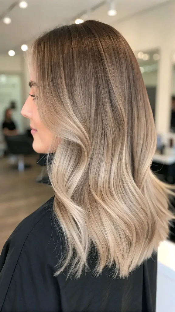 ash blonde hair balayage (8)