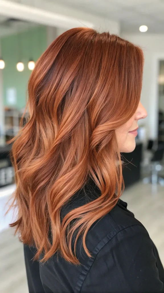 auburn hair color balayage (1)