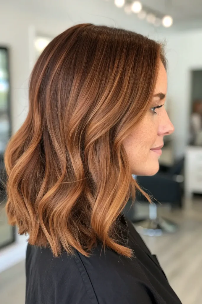 auburn hair color balayage (5)