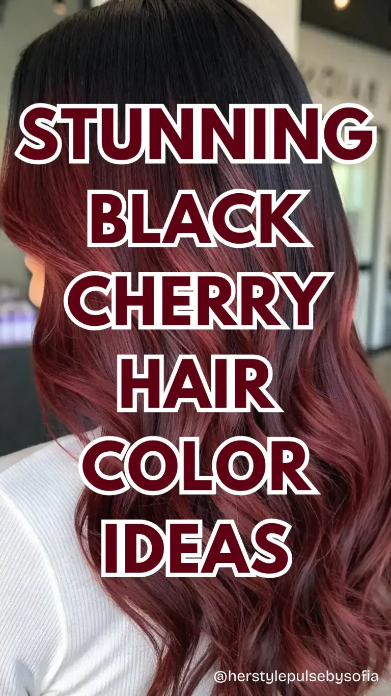 black cherry Hair Color Ideas