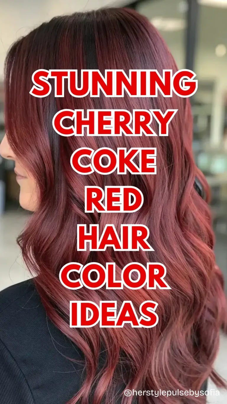 cherry coke red hair color Ideas