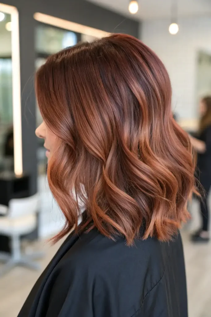 chocolate copper hair color golden brown (1)