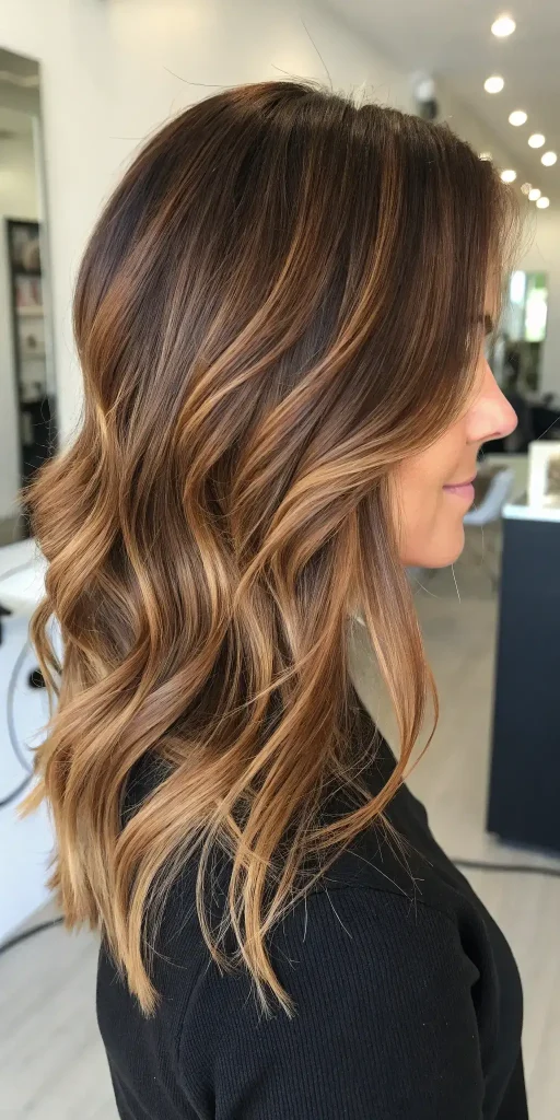 honey caramel balayage hair (10)