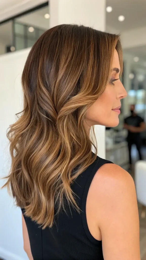 honey caramel balayage hair (4)