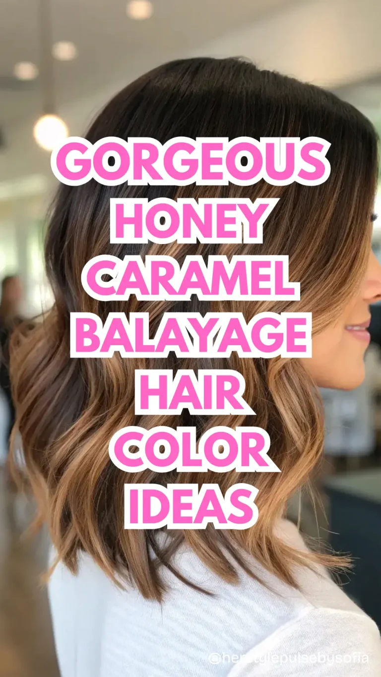 honey caramel balayage hair color Ideas