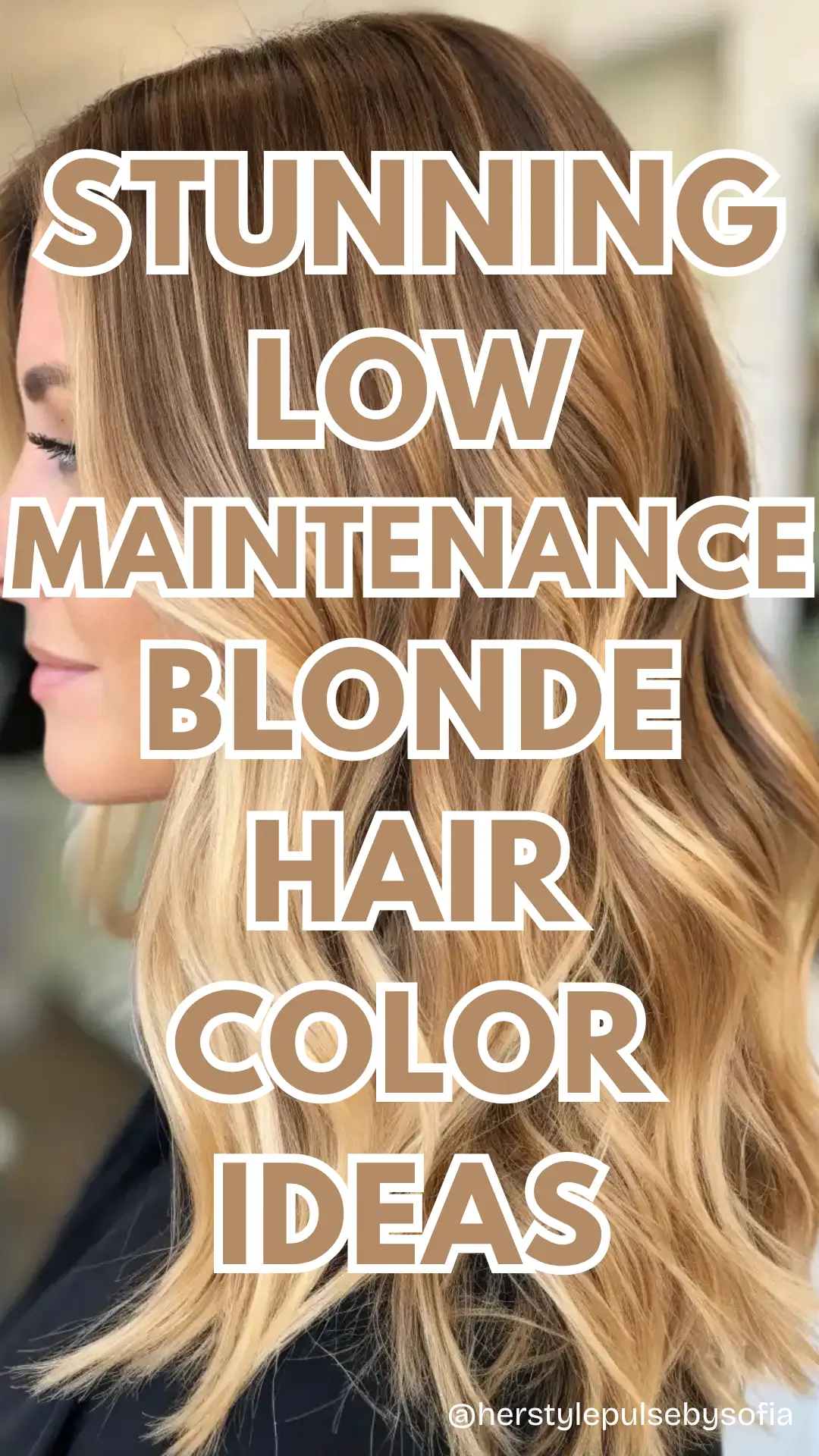 low maintenance Blonde hair color ideas