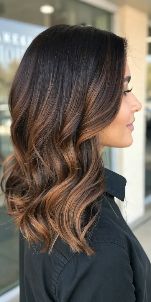 mocha chocolate hair color (9)