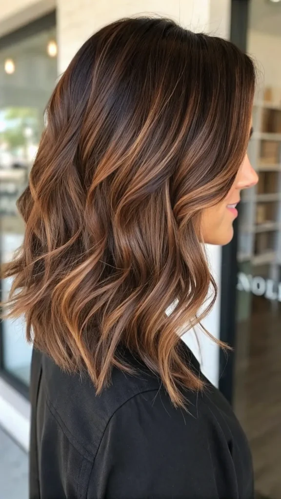 mocha mousse hair color ideas (4)