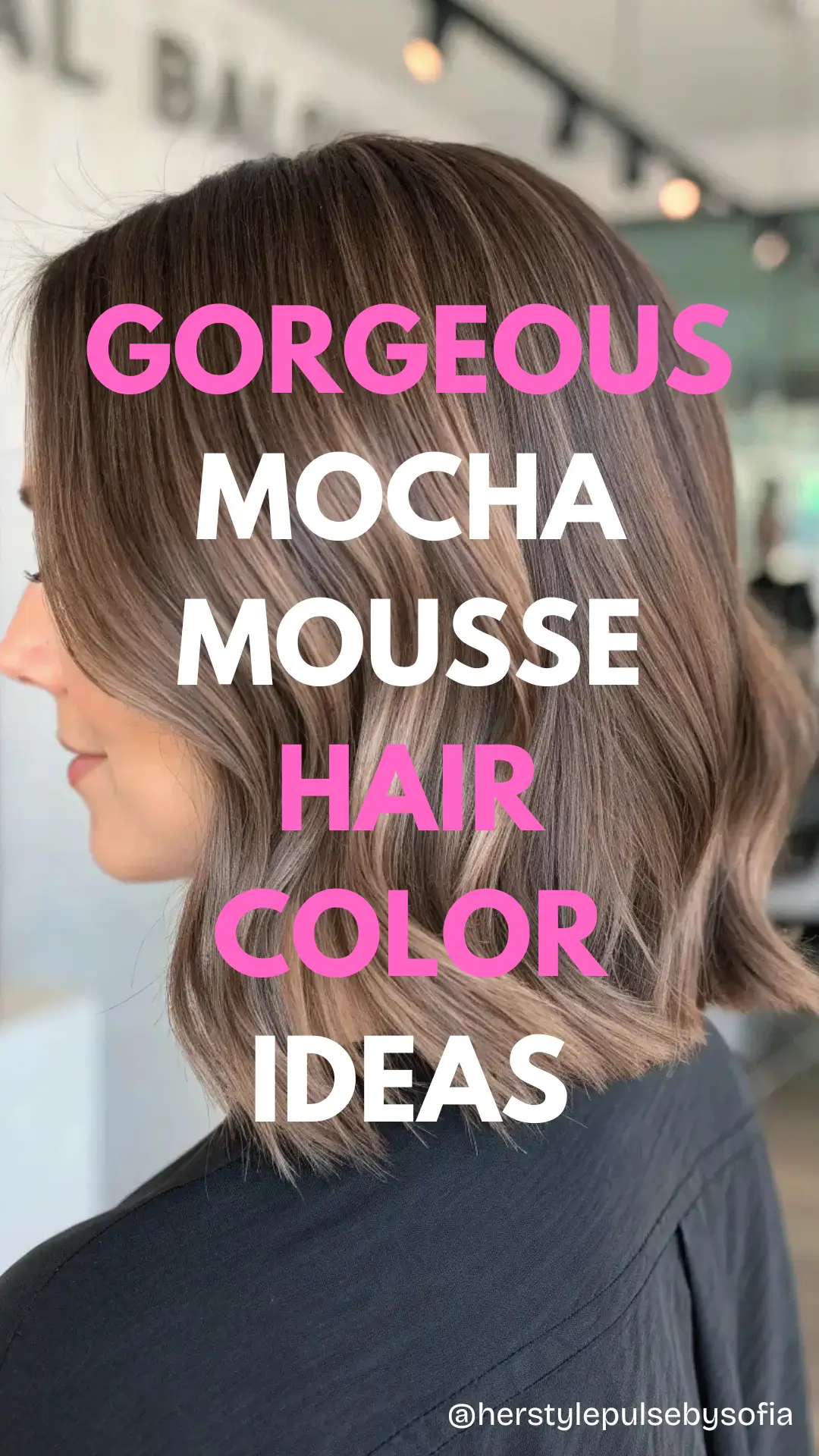 mocha mousse hair color ideas