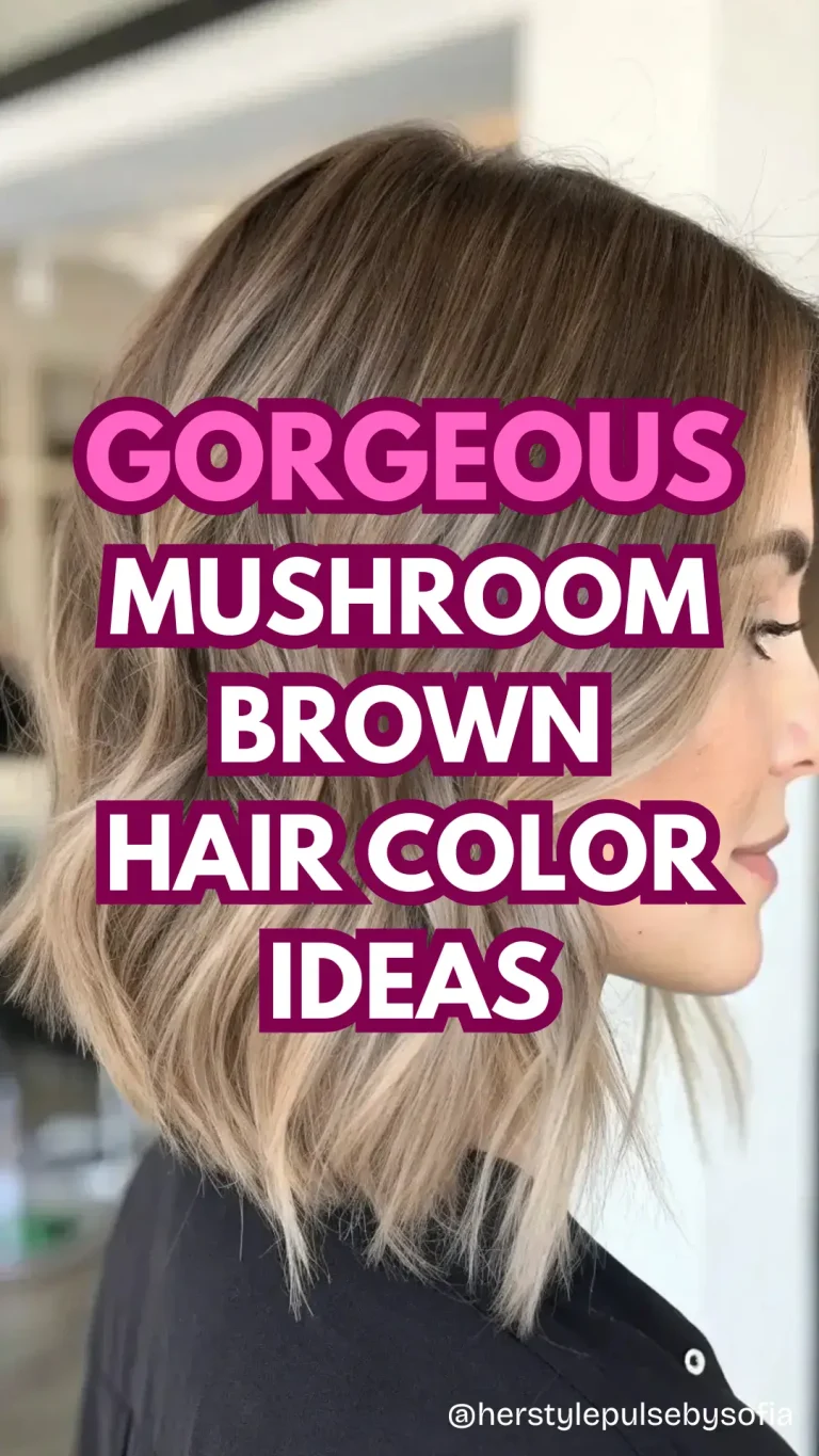 mushroom brown hair color ideas