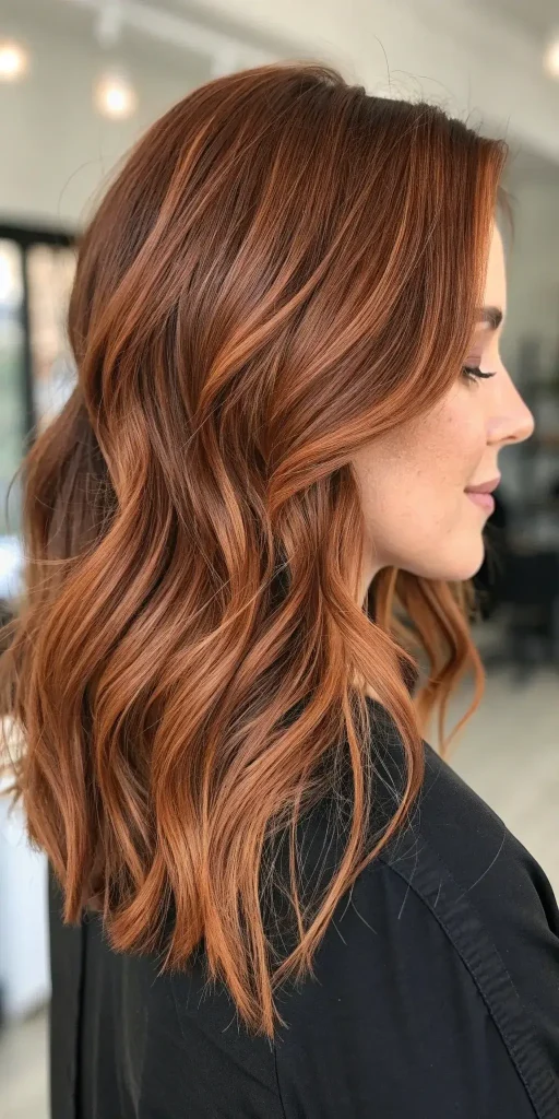 natural auburn hair with balayayge (3)