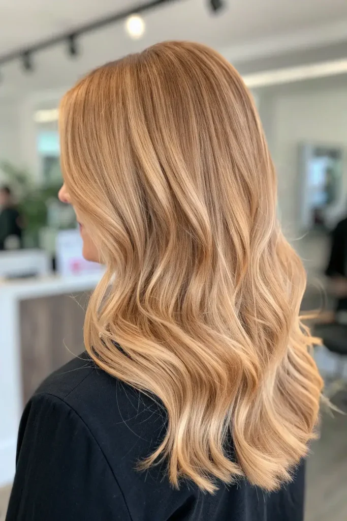 natural auburn hair with balayayge (6)