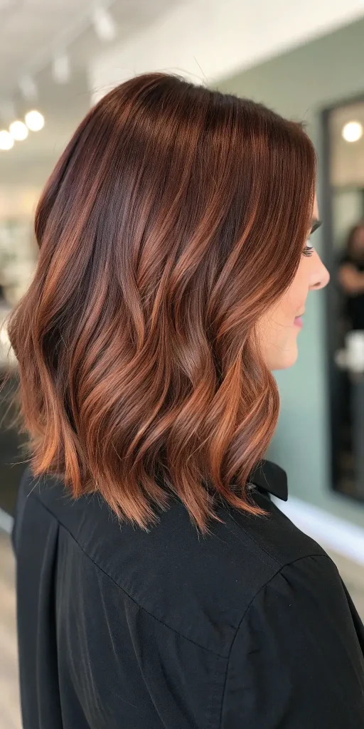 natural auburn hair with balayayge (9)