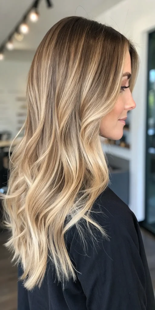 warm copper and blonde balayage (4)