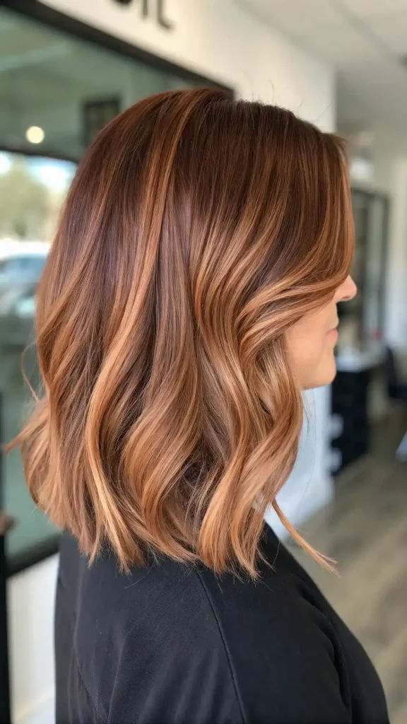 Cinnamon Highlights on Blonde Hair (6)