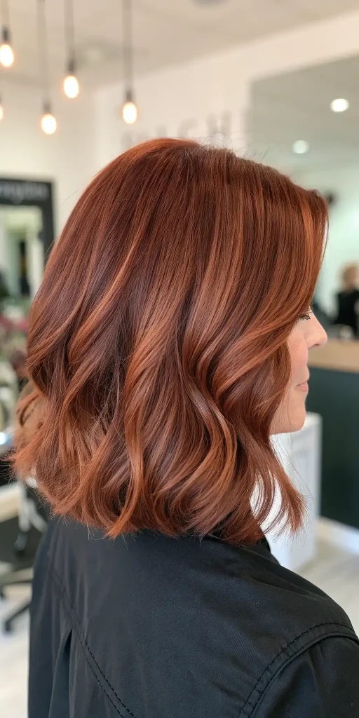 Dark Brown Hair with Red Highlights (6)