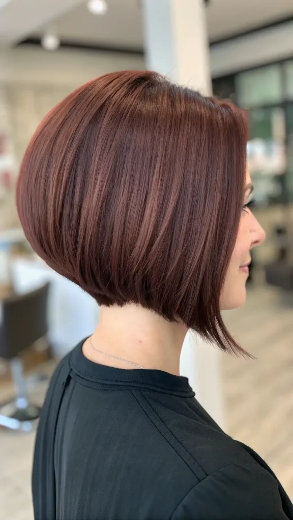 Medium Burgundy Brown Hair (6)