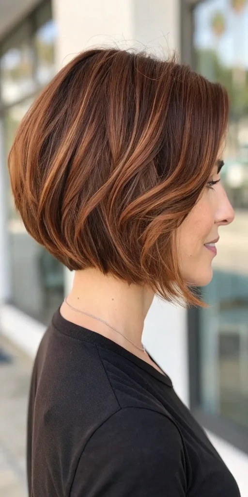 Reddish Brown Hair with Highlights (6)