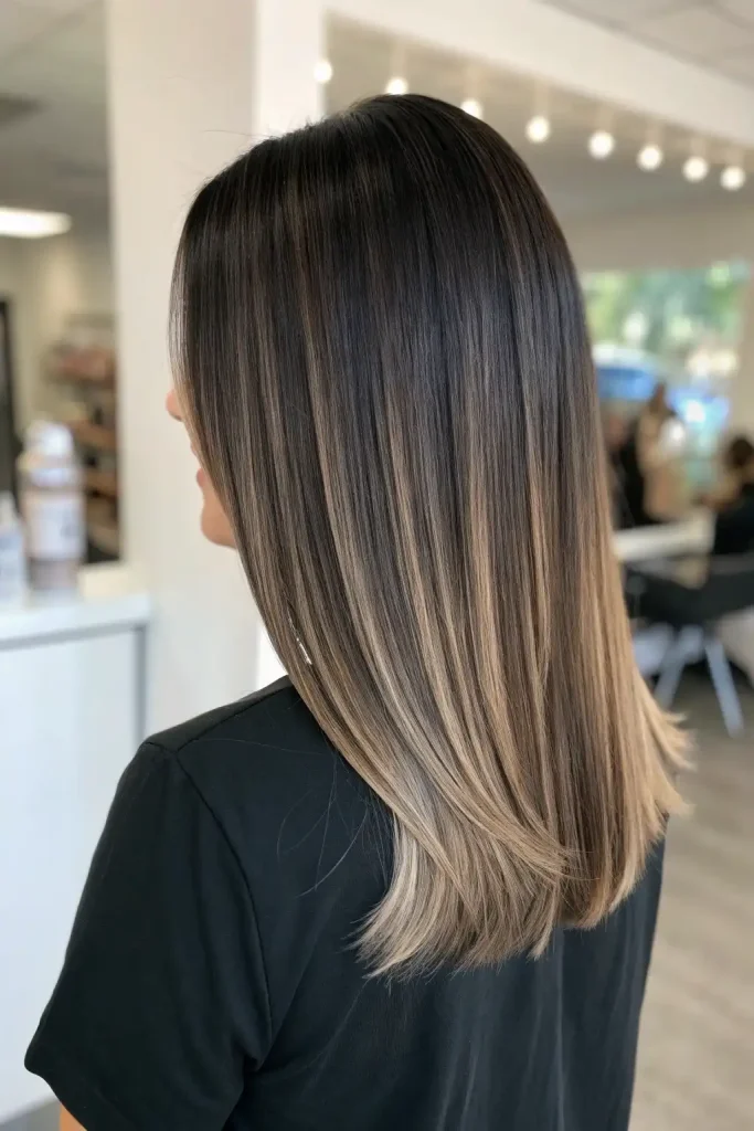 Smokey ash blonde hair balayage (5)