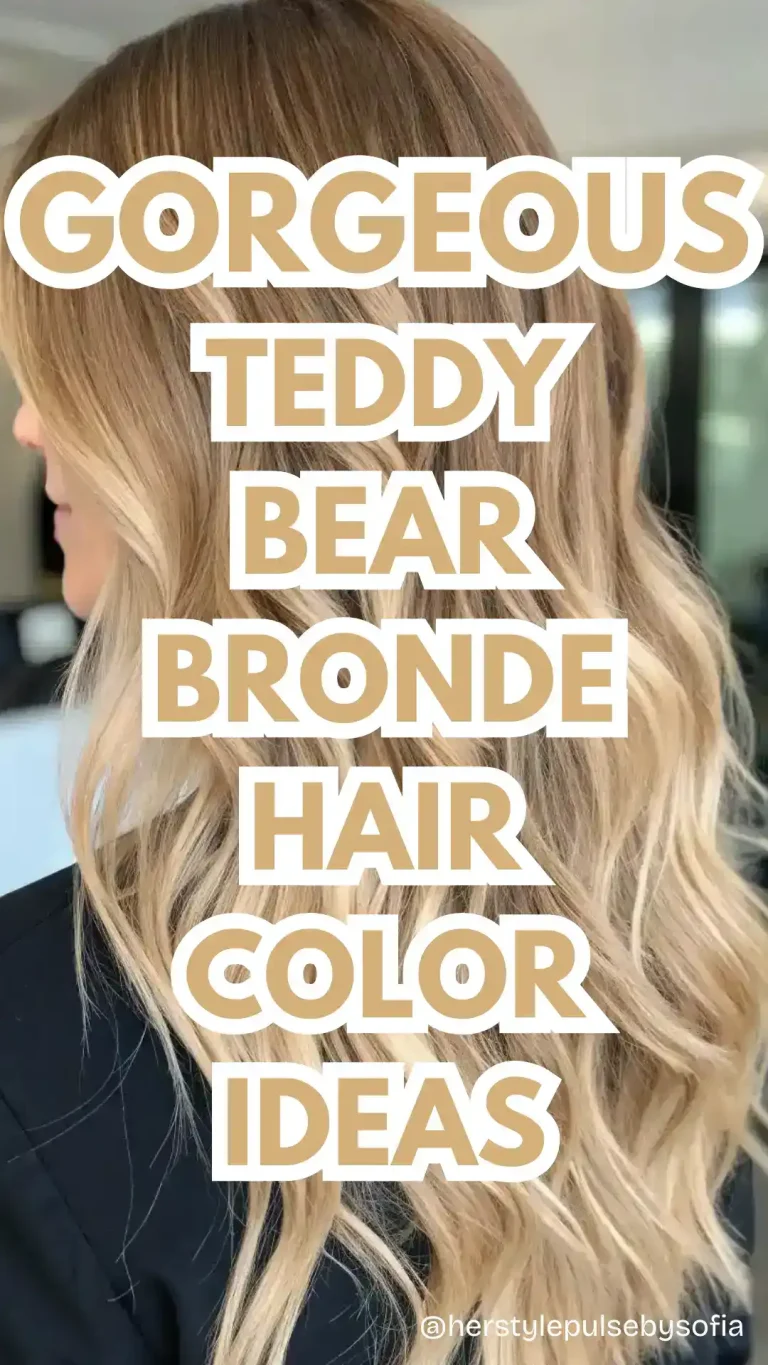 Teddy Bear Bronde Hair Color Ideas