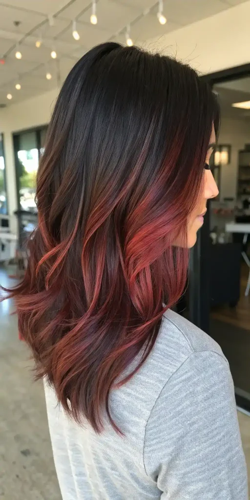 black cherry hair with highlights (10)
