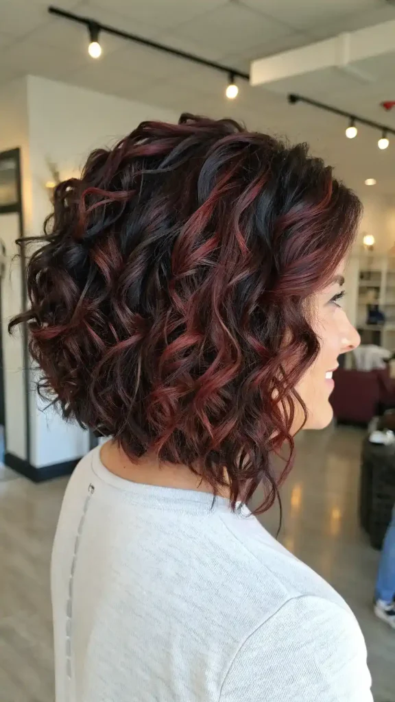 black cherry hair with highlights (8)