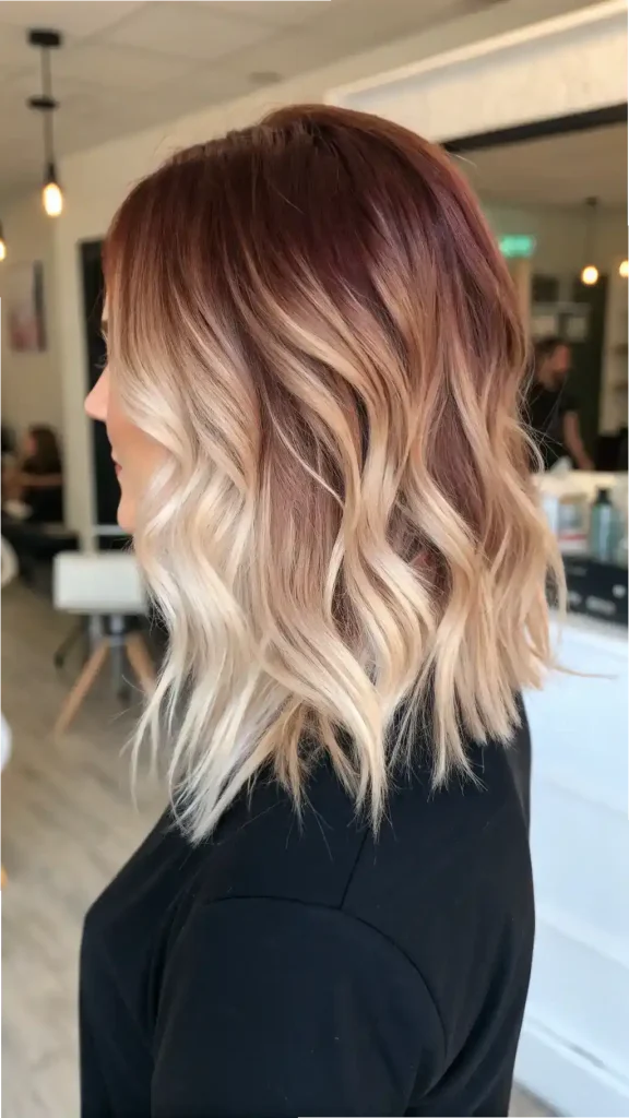 blonde hair with auburn lowlights (1)