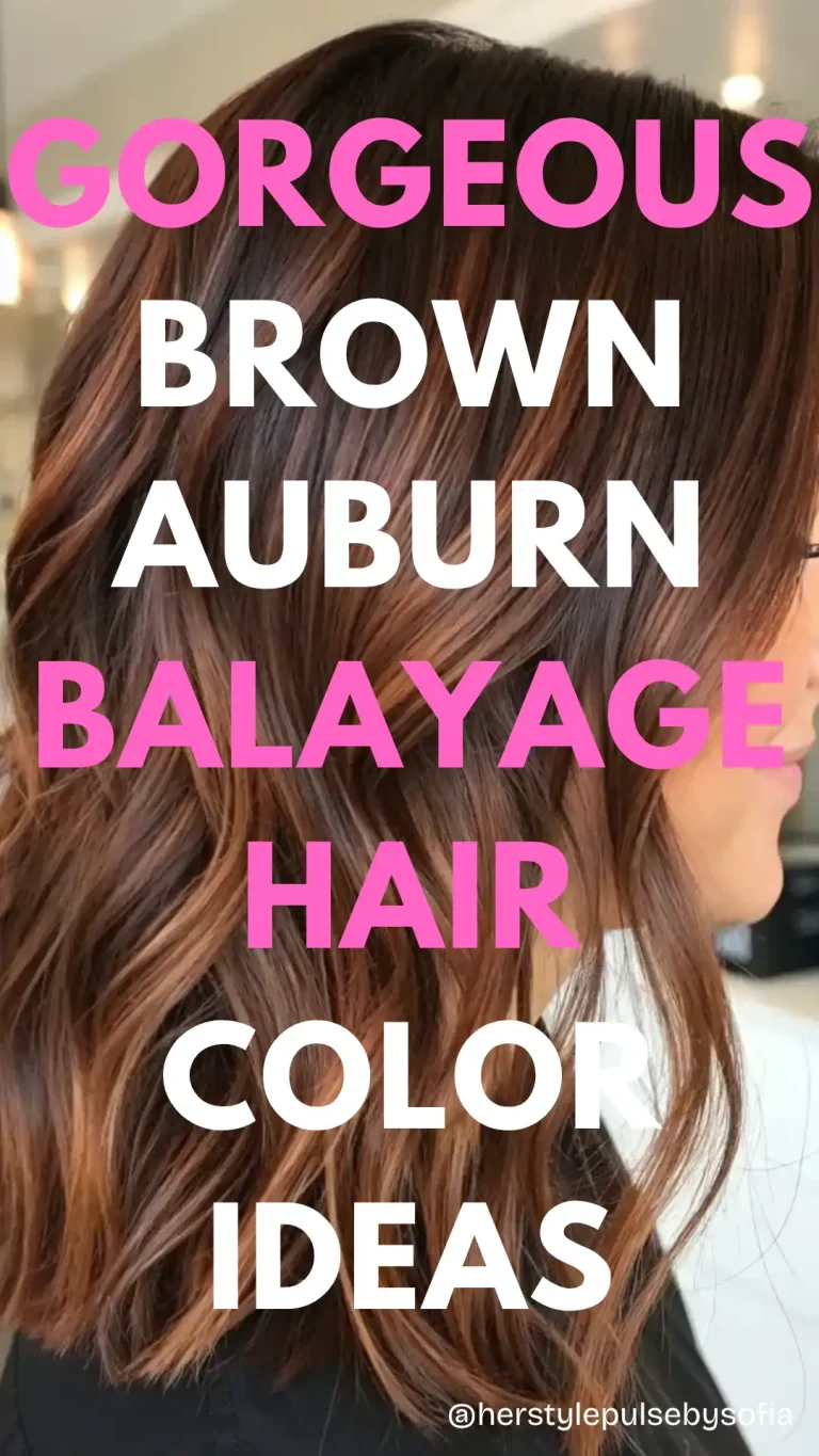 brown auburn balayage hair color Ideas