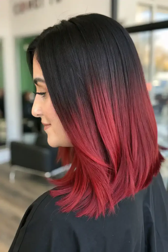 cherry brown hair with highlights (4)