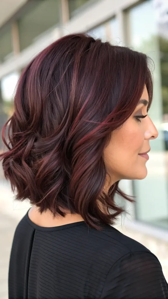 chocolate burgundy hair color (7)