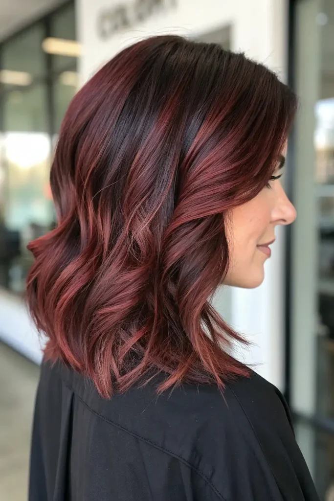 chocolate burgundy hair color (9)