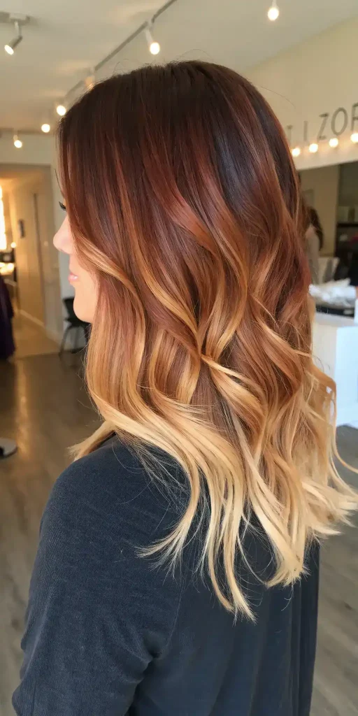 dark blonde hair with red highlights (10)
