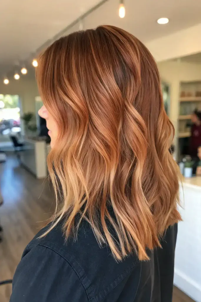 dark blonde hair with red highlights (2)