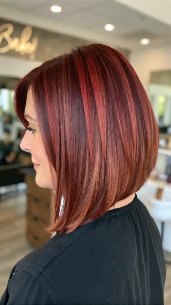 dark blonde hair with red highlights (7)