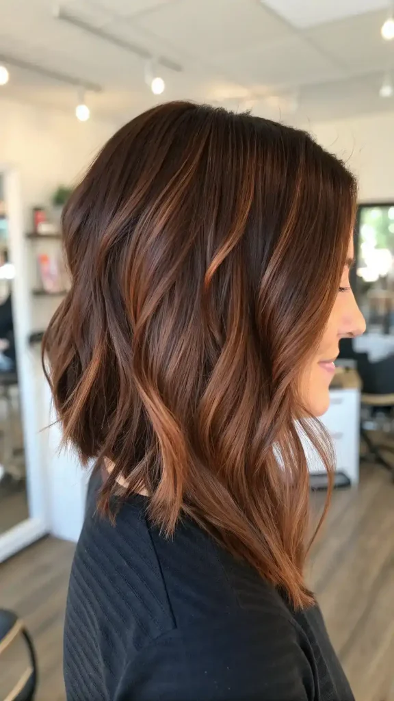 dark brown hair balayage (2)