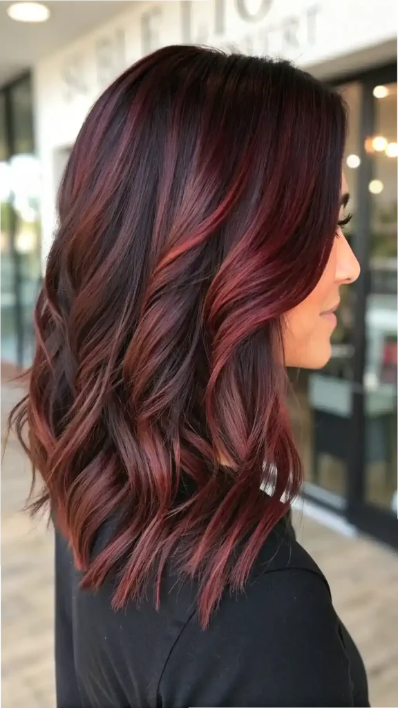 dark brown hair with mahogany highlights (1)