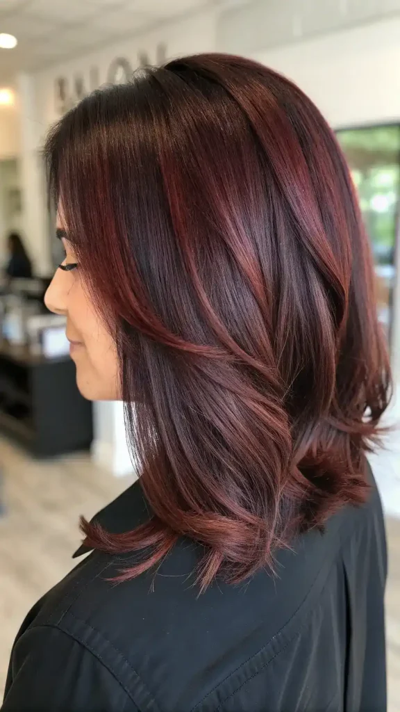 dark brown hair with mahogany highlights (4)