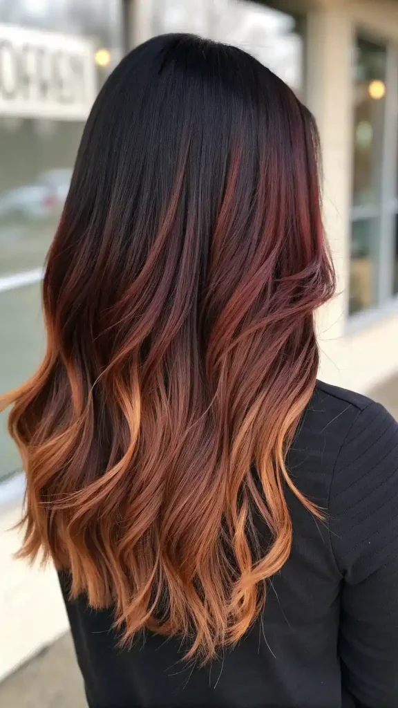 dark brown hair with mahogany highlights (7)