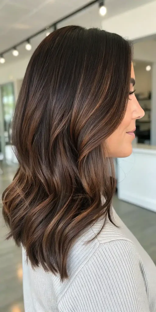 dark hair copper highlights (3)