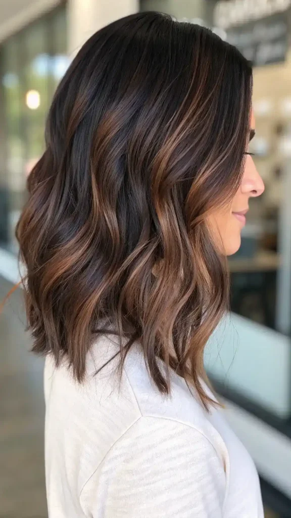 mahogany brown hair with highlights (3)