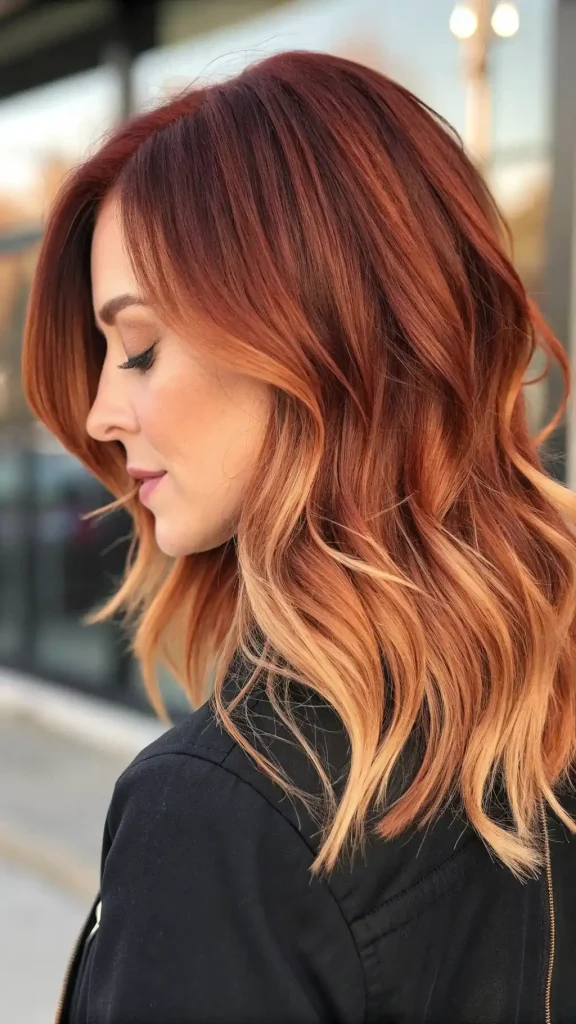 red toned brown hair color (8)