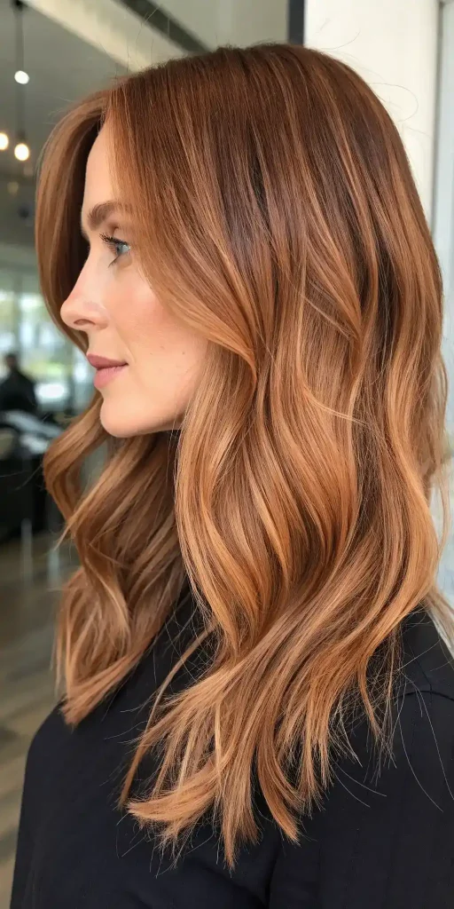 soft copper brown hair (6)