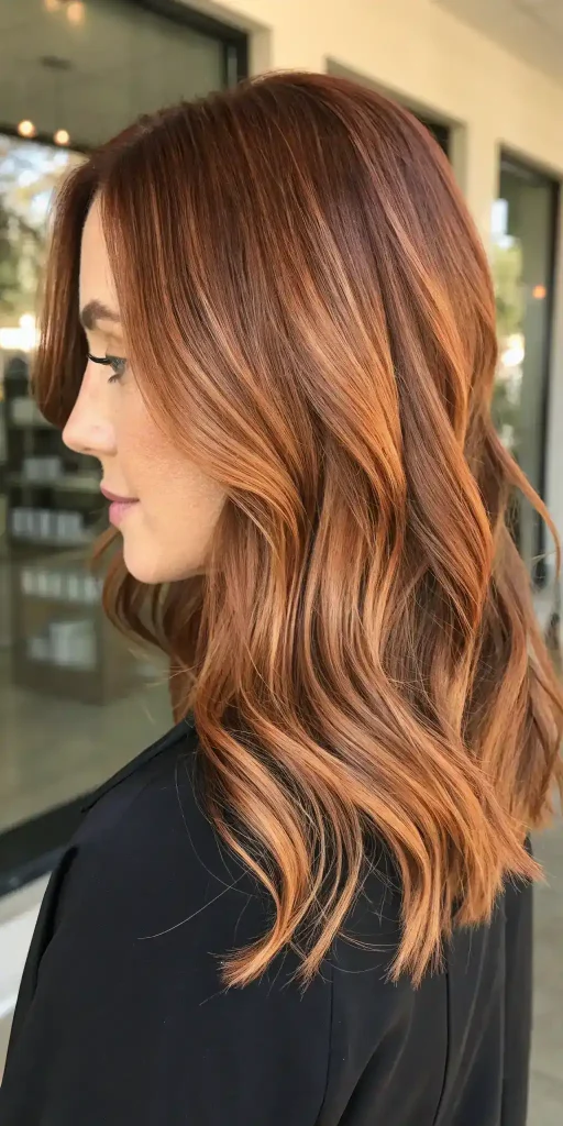 warm copper brunette hair (9)