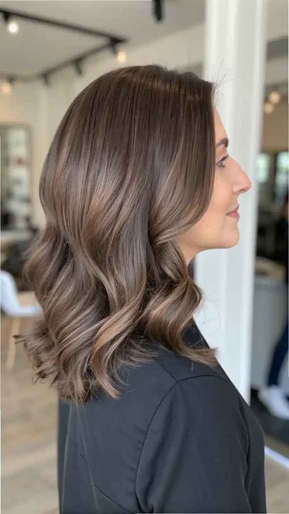 Ashy chocolate brown hair (1)