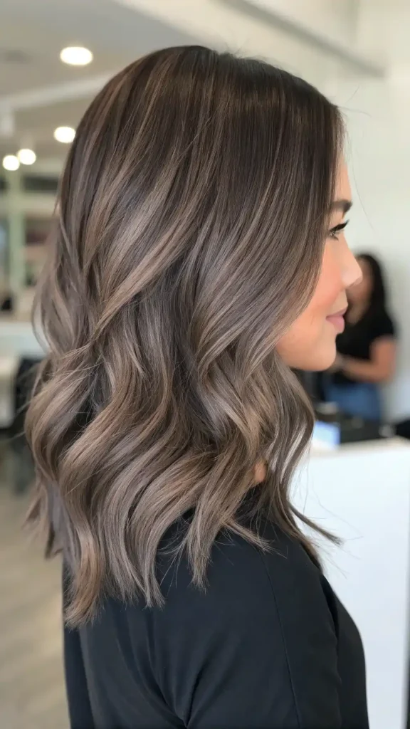 Ashy chocolate brown hair (4)