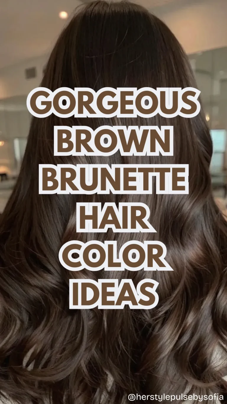 Brown Brunette Hair Color Ideas