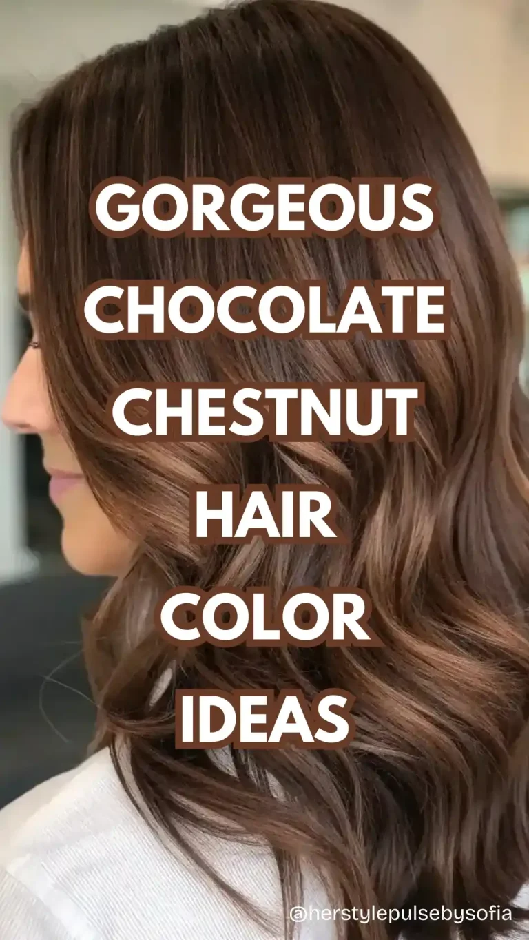 Chocolate Chestnut Hair Color Ideas