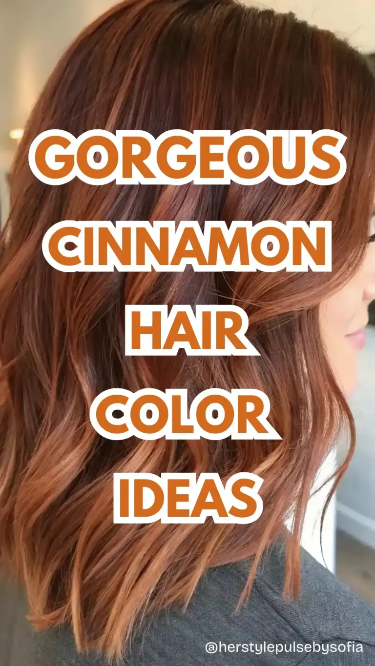 Cinnamon Hair Color Ideas