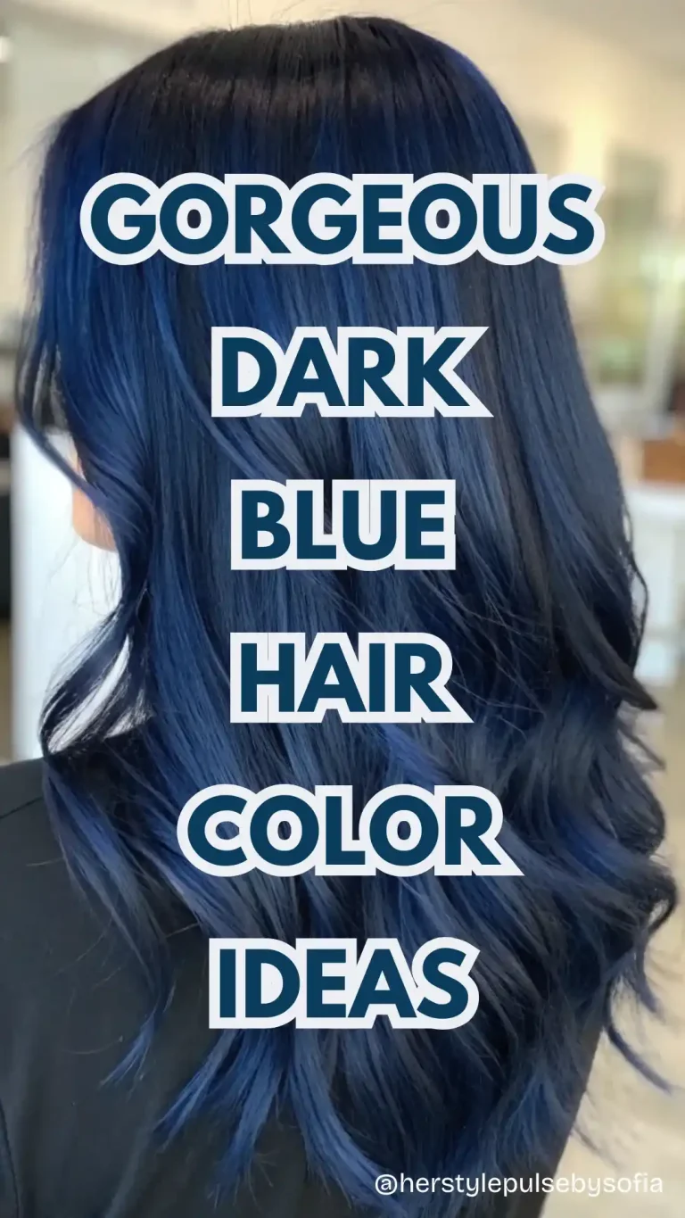 Dark Blue Hair Color Ideas: Midnight Blue, Teal, Indigo, Royal Blue & Light Blue Highlights