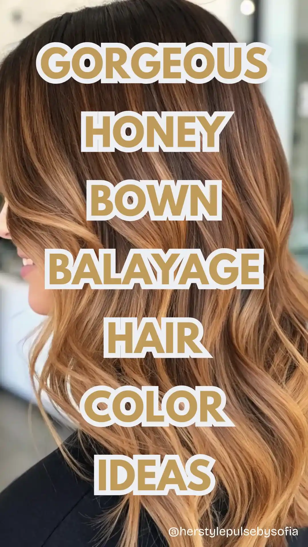 Honey Brown Balayage Hair Color Ideas